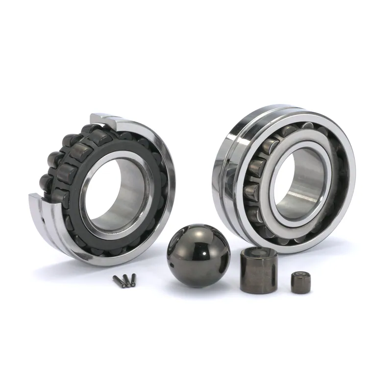 Completely non-magnetic titanium alloy bearings